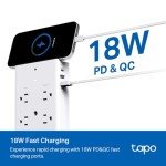TP-Link Tapo Smart Plug with USB Fast Charging