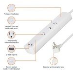 Smart Plug Power Strip with USB Ports and Alexa
