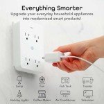 Geeni Smart Wi-Fi 4 Outlet Surge Protector