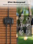 EIGHTREE Waterproof Smart Plug with Voice Control