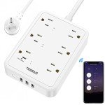 TESSAN WiFi Smart Power Strip with USB Ports