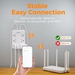 TESSAN WiFi Smart Power Strip with USB Ports