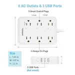 TESSAN WiFi Smart Power Strip with USB Ports