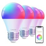 Smart Color-Changing LED Bulbs with Voice Control