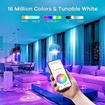 Smart Color-Changing LED Bulbs with Voice Control