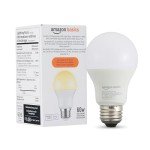 Smart A19 LED Light Bulb, Works with Alexa
