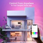 Smart WiFi Color Changing Light Bulbs - Set of 4