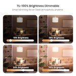 Smart Dimmable LED Light Bulbs with Voice Control