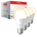 Sengled WiFi Smart Light Bulbs, 4-Pack, Dimmable