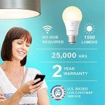 Sengled WiFi Smart Light Bulbs, 4-Pack, Dimmable