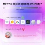 OREiN Smart Color Changing Light Bulbs - 4 Pack
