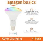 Color-Changing Smart LED Bulbs - 4 Pack