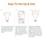Color-Changing Smart LED Bulbs - 4 Pack