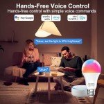 Smart WiFi LED Light Bulbs with Music Sync