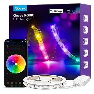 Govee 16.4ft Smart RGBIC LED Strip Lights