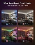 Govee Smart RGBICW LED Strip Lights for Bedrooms