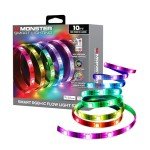Monster 10ft RGB Sound Reactive LED Strip Lights