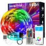 DAYBETTER Smart LED Strip Lights 100ft - RGB