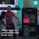 Cync GE Smart Light Strip with Music Sync, 16ft