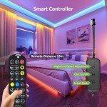 RGB Smart LED Strip Lights Kit - 20ft