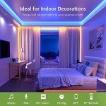 RGB Smart LED Strip Lights Kit - 20ft