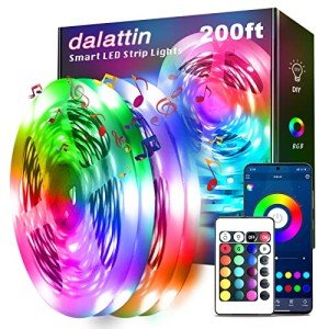 Smart RGB LED Strip Lights - 200ft App Control