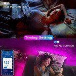 Smart RGB LED Strip Lights - 200ft App Control