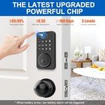 Smart Fingerprint Door Lock with Keypad & App