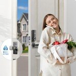 WiFi Smart Door Lock with Keypad and Fingerprint