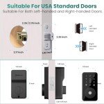 Keyless Smart Lock with Bluetooth and App Control