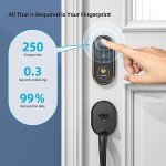 Smart Keyless Entry Lock with Fingerprint & Bluetooth
