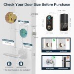 Smart Keyless Entry Lock with Fingerprint & Bluetooth