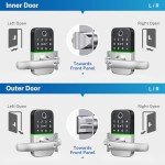 Smart Keypad Door Lock with Handle - Kucacci