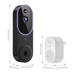 SearByte 1080p Wireless Smart Doorbell Camera