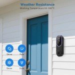 SearByte 1080p Wireless Smart Doorbell Camera