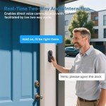 SearByte 1080p Wireless Smart Doorbell Camera