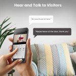 Feit Electric WiFi Doorbell Camera with Two-Way Audio