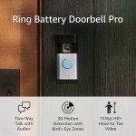 Ring Battery Doorbell Pro: HD Video & Two-Way Talk
