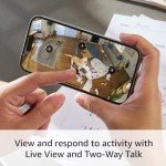 Ring 360° Pan-Tilt Indoor Camera with Two-Way Talk
