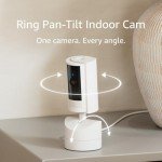 Ring 360° Pan-Tilt Indoor Camera with Two-Way Talk