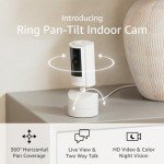 Ring 360° Pan-Tilt Indoor Camera with Two-Way Talk
