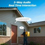 Wireless 2K Solar Outdoor Security Camera 2-Pack