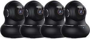 Litokam 2K WiFi Indoor Security Camera - 4 Pack