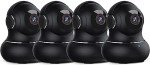 Litokam 2K WiFi Indoor Security Camera - 4 Pack