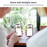 Galayou 2K Indoor Security Cameras with Two-Way Audio