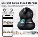 Litokam 2K WiFi Indoor Security Camera - 4 Pack