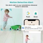 4-Pack Septekon 2K Indoor Security Cameras