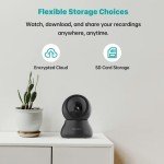 4-Pack Septekon 2K Indoor Security Cameras