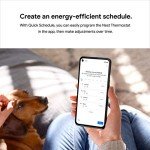 Google Nest Smart WiFi Thermostat - Charcoal