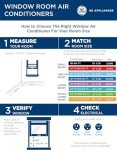 GE 8,000 BTU Wi-Fi Window Air Conditioner